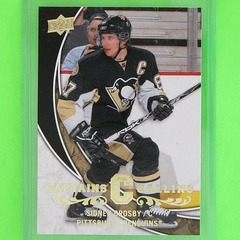 2008-09 Upper Deck Captains Calling Sidney Crosby #CPT1 Penguins